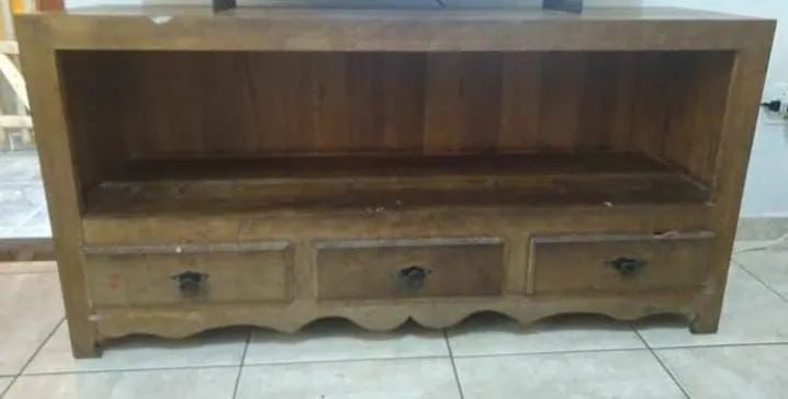 Rack Madeira Maciça 64842072590210120