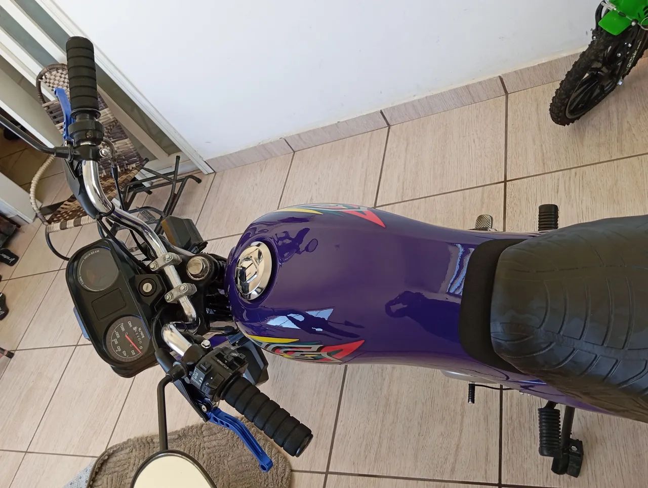 Baixei pra vender ligeiro moto CG99 em dia no ponto de transferir  - Foto 3