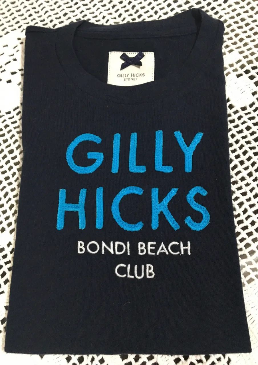 CAMISETA FEMININA GILLY HICKS (do grupo Abercrombie) - Tam. M - NOVA e ORIGINAL