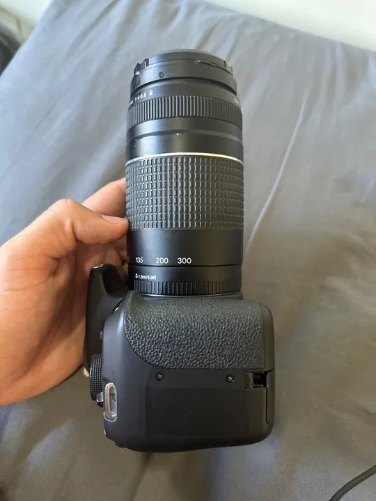 Câmera Canon T5 + Lente 75-300 Canon - Foto 4