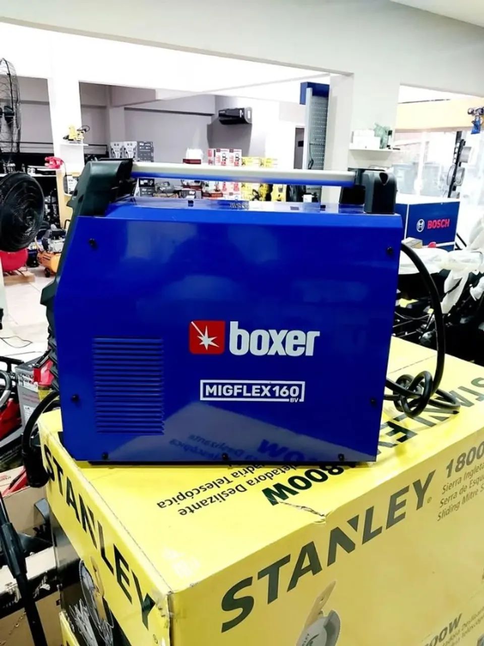 Maquina de solda Migflex 160Bv Multiprocesso Boxer(Nova/Loja)