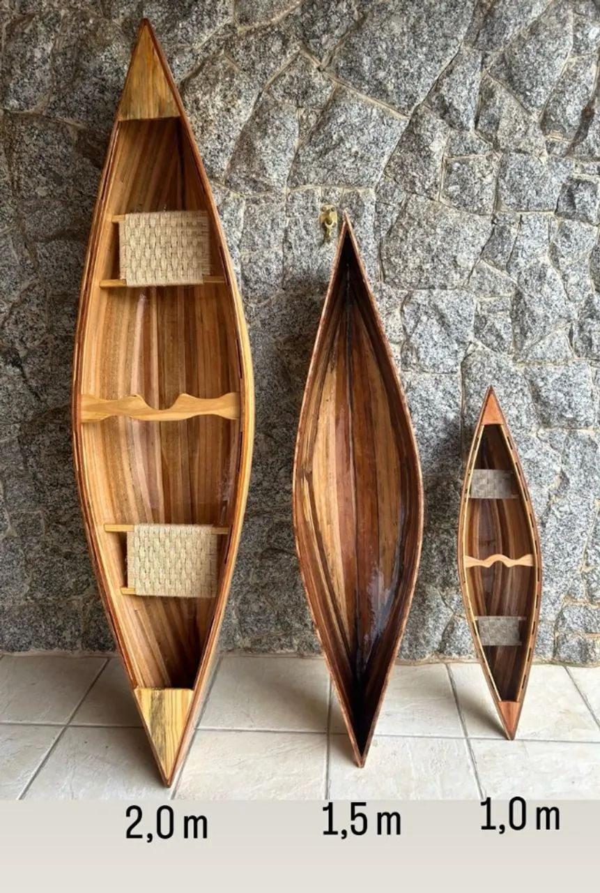 Canoa para decoração