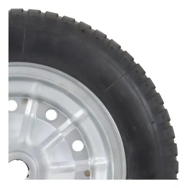 Kit 4 Pneu Completo Para Carrinho De Mão E Carga 3.25 Aro 8 - Foto 2