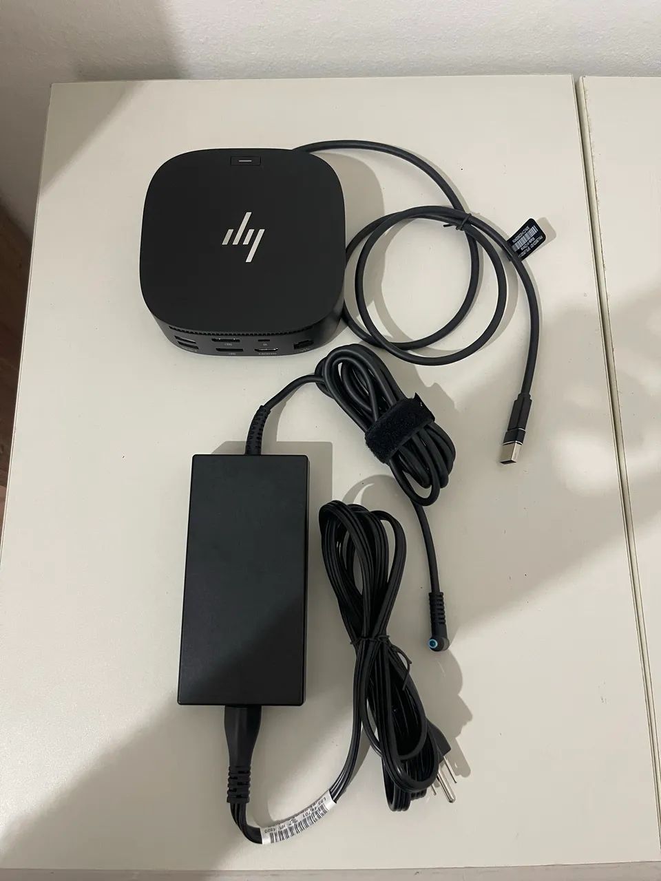 Estação De Ancoragem Hp Usb-c Dock G5 Para Notebook + Fonte 120W