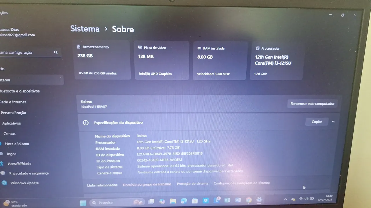 Notebook Lenovo Apenas Venda !
