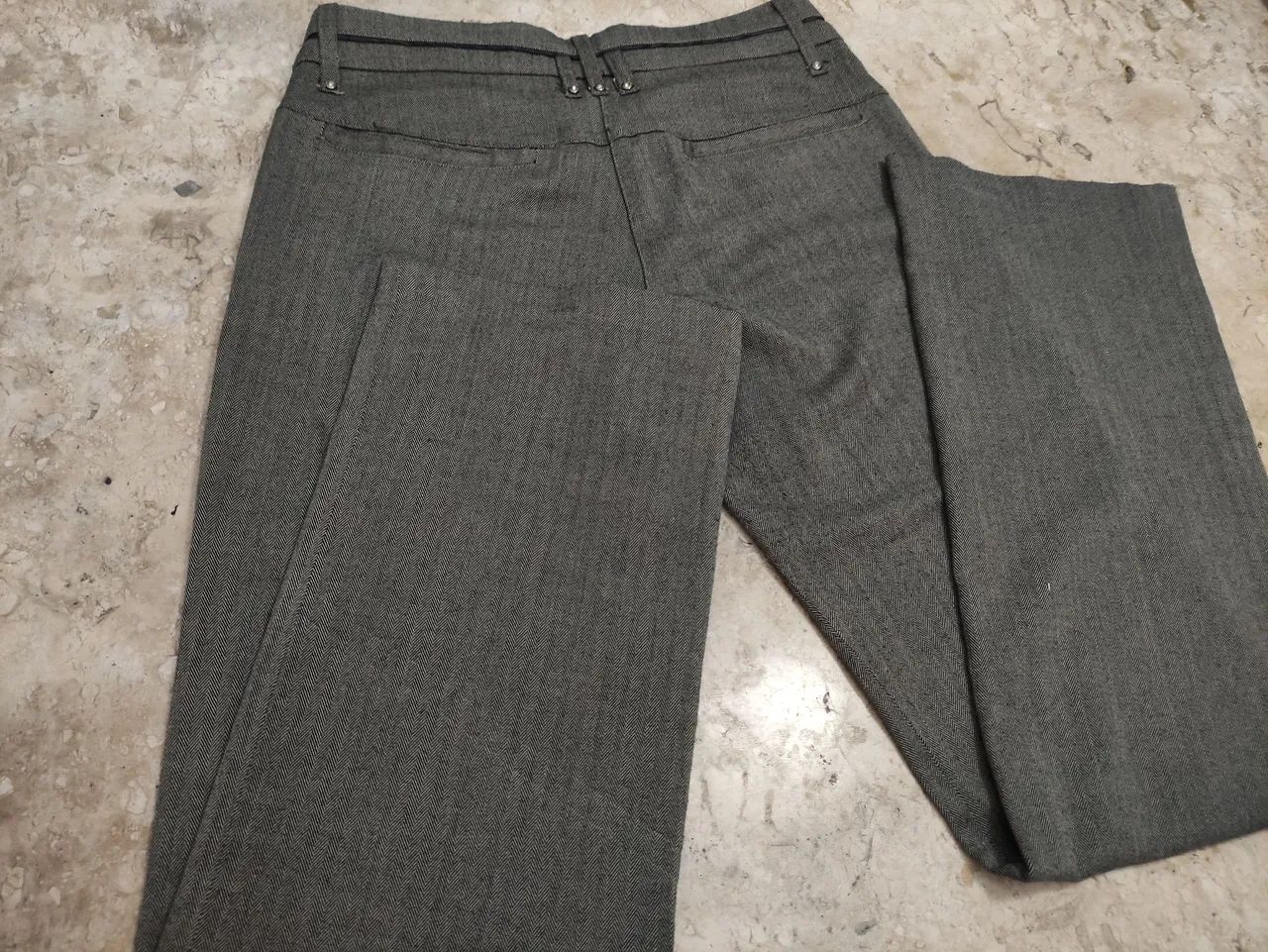 Esquire calça alfaiataria cinza