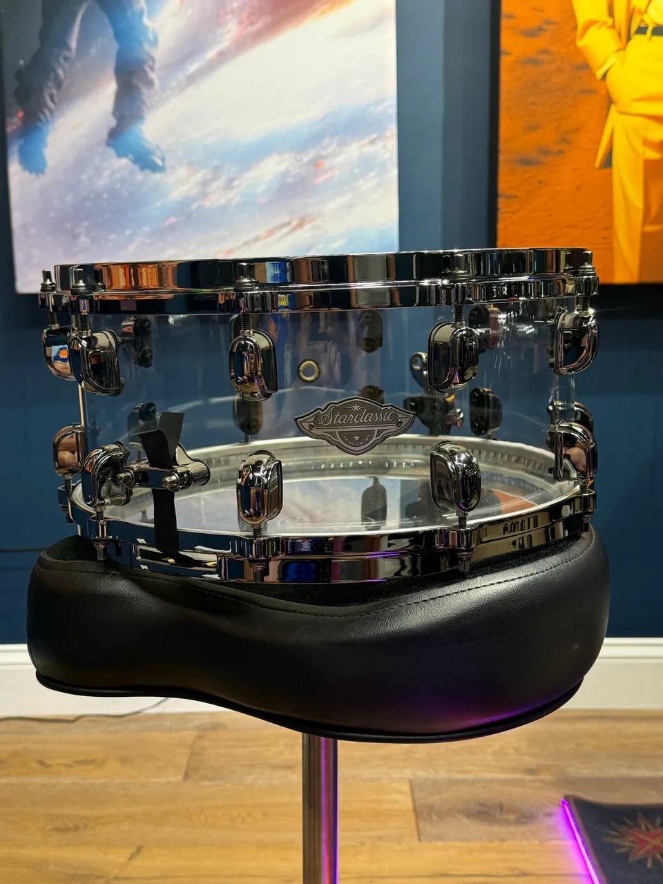 Caixa Tama Starclassic Mirage 50 Anos Aniversário 14"x6.5" - Foto 4