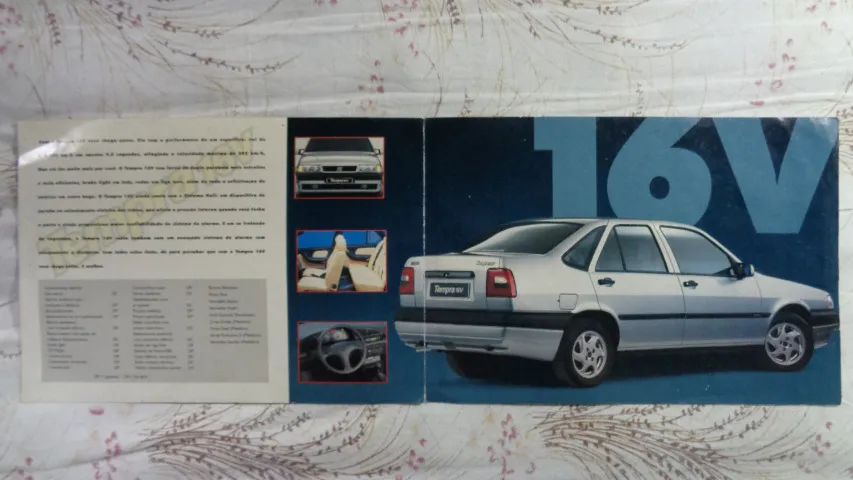Folder Concessionária Fiat Tempra 16V - Foto 3