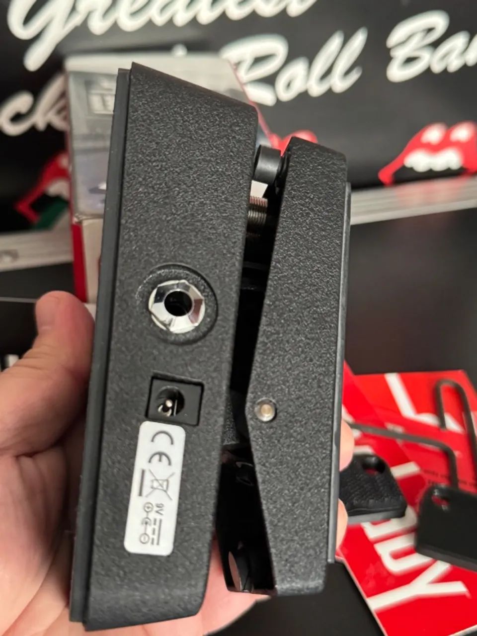 Pedal Cry Baby Mini Wah CBM95 + Plate Fixação - Foto 4
