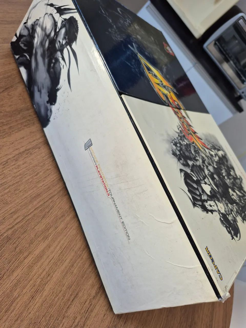 Controle Arcade Oficial Tournament Street Fighter IV PS3 com certificado.  - Foto 5