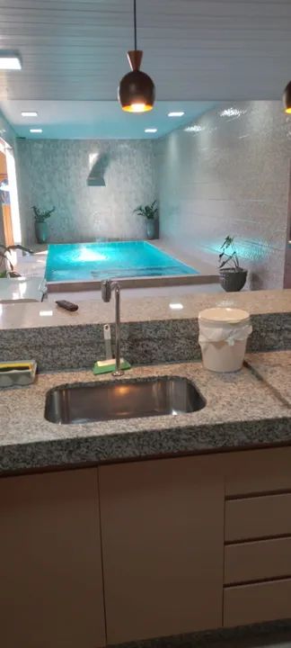 Sobrado mobiliado em Caldas Novas-GO, com piscina aquecida, área gourmet, capacidade 10 p  - Foto 9