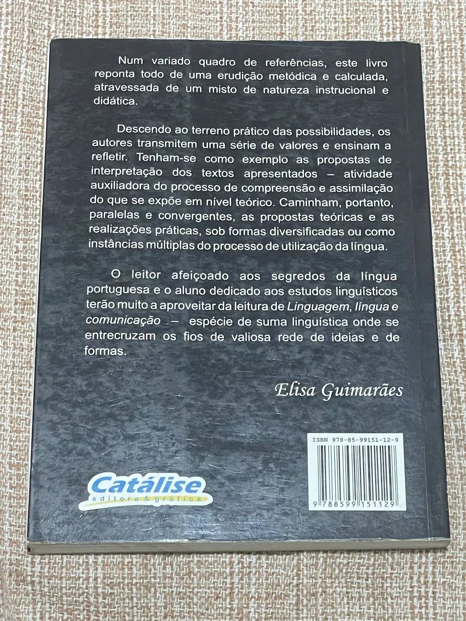 Linguagem, Língua e Comunicação - Jairo e Márcia Postal - Ótimo Estado - Foto 2