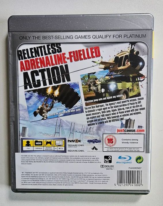 Jogo Just Cause 2 - PS3 Platinum original  seminovo - Foto 5