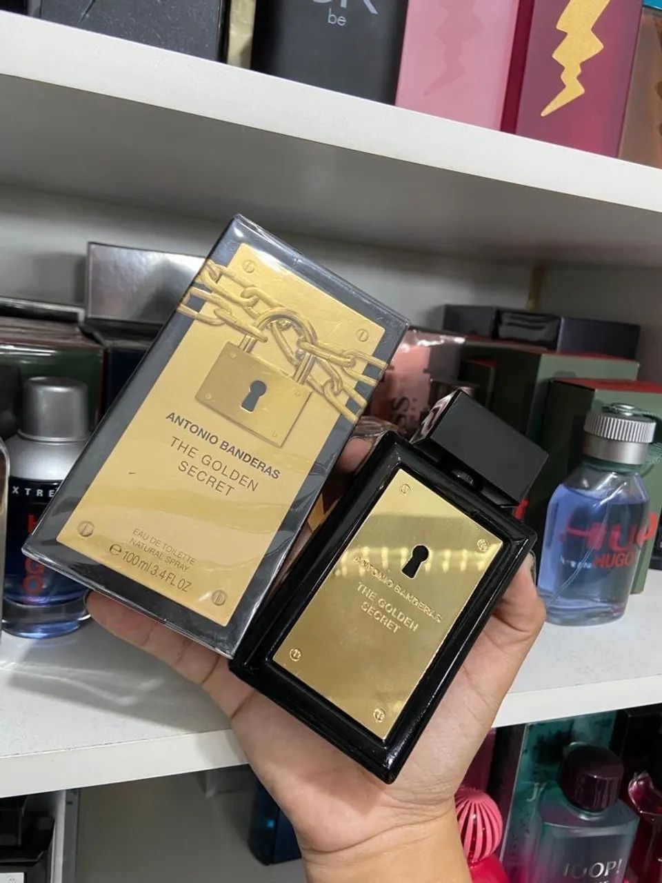 Perfume Antonio Banderas The Secret / The Golden Secret 200ml - Original ?  - Foto 2