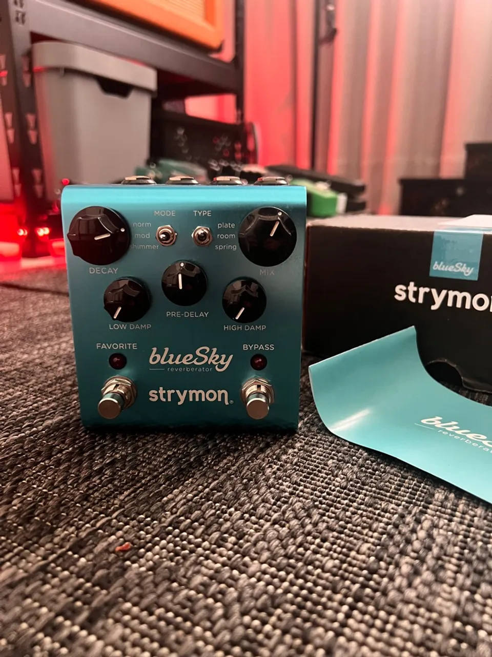 Pedal Strymon BlueSky Reverberator