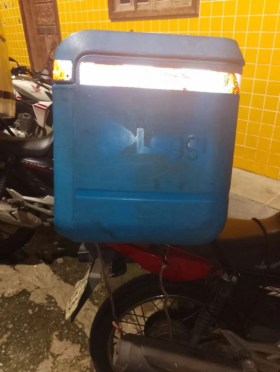 Loggi - Baú para Moto - Azul - Foto 3