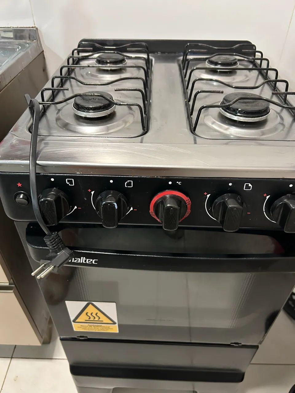 Fogão 4 B automático na garantia  - Foto 3