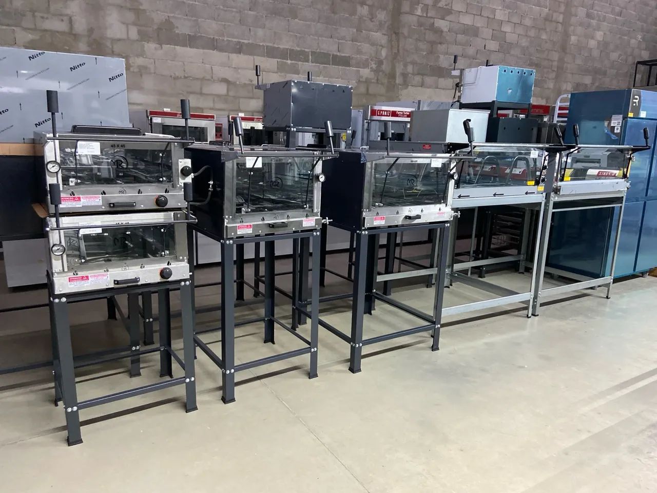 FORNO DE PIZZA 45x45 COM 1 INFRA VERMELHO COM CAVALETE - MR FOGÕES  - Foto 5