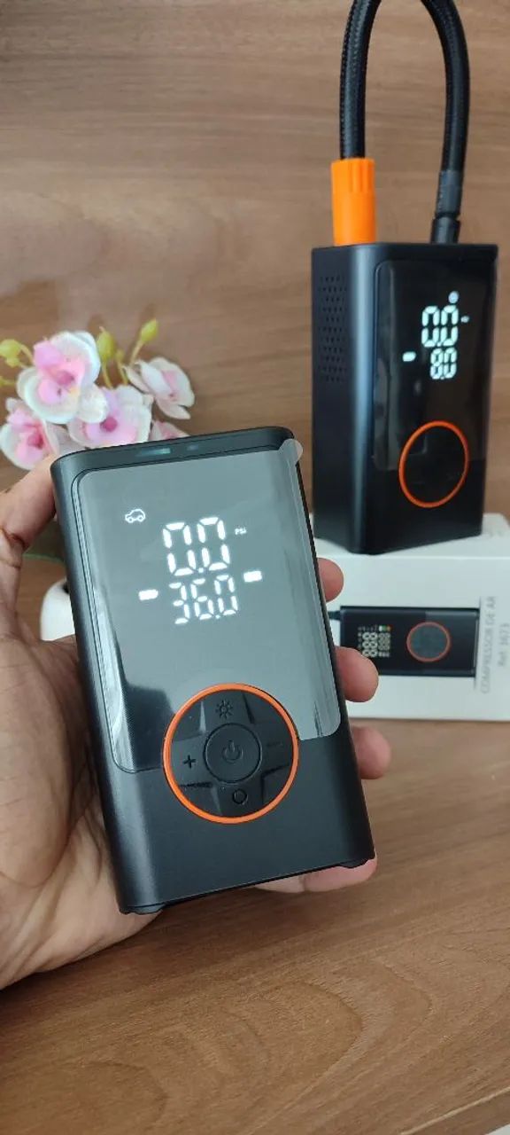 Mini compressor de ar portátil  - Foto 6