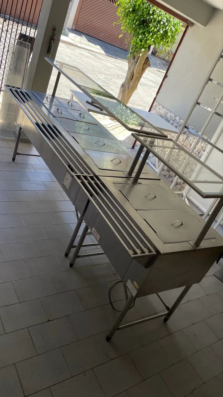 Balcão Self-Service Fritomaq - 5 Cubas Quentes + 2 Frias - Inox - Foto 2