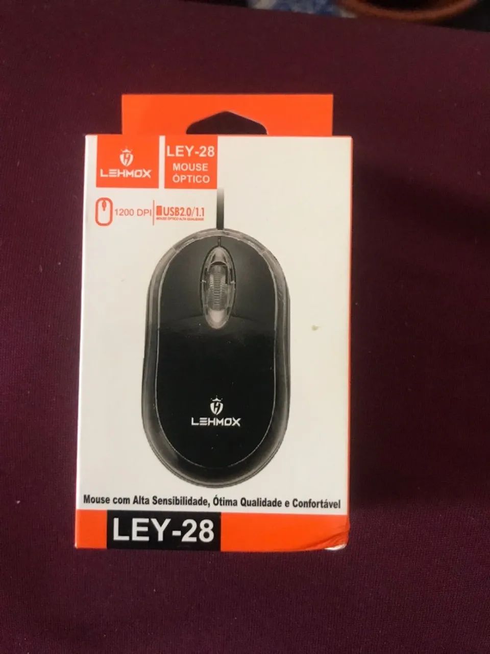 Mouse Usb Com Fio Óptico Novo - Garantia - Foto 4