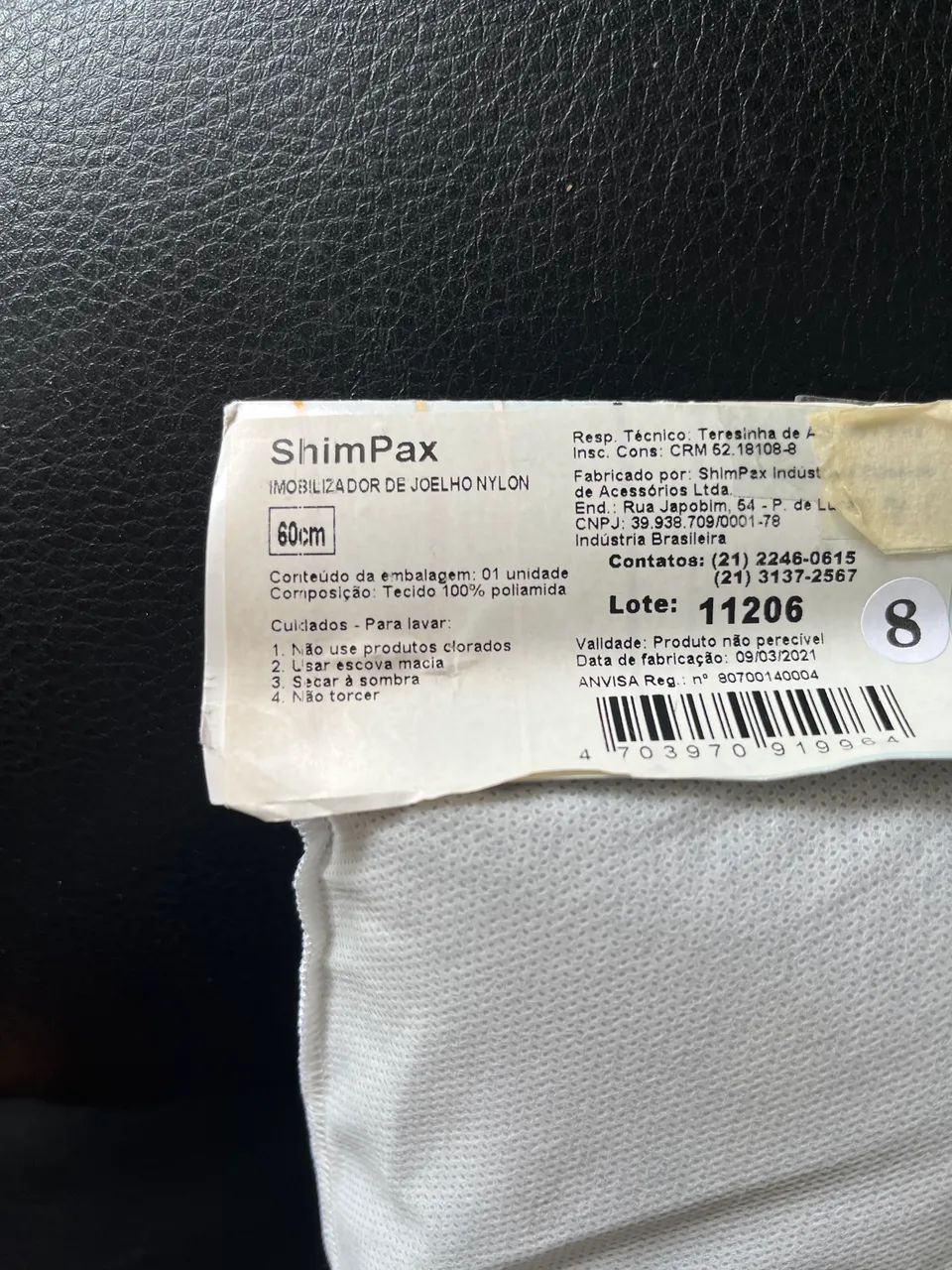 Imobilizador de Joelho ShimPax Nylon - Foto 2