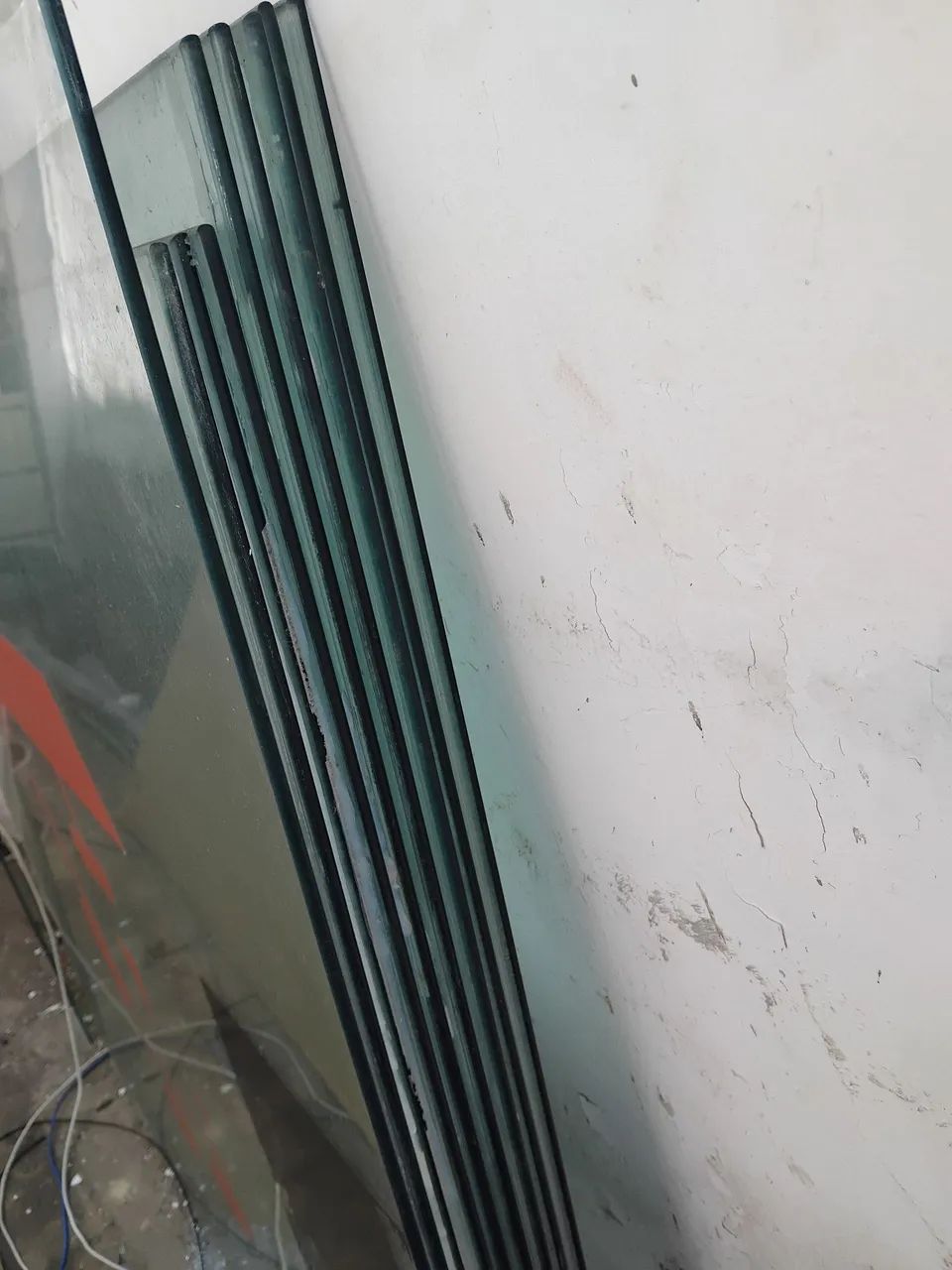 Vidros para parede de drywall.