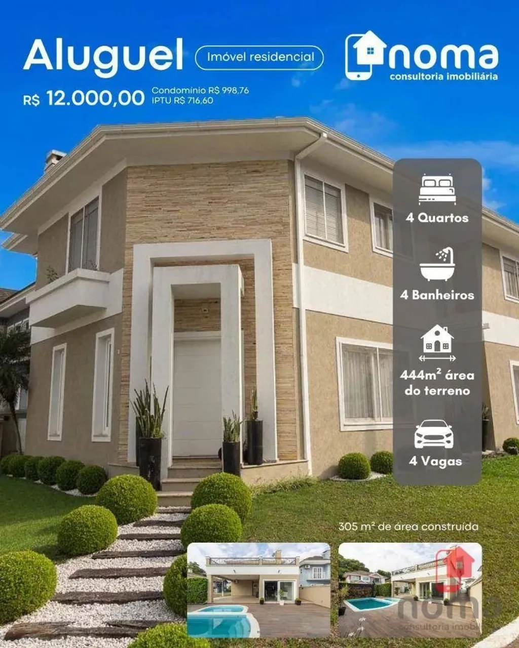 Casa em Condomínio para Locação