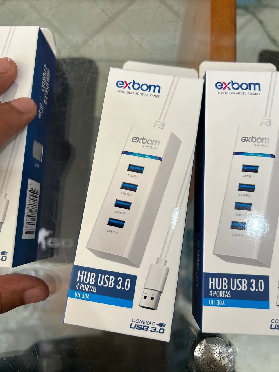 HUB USB 3.0 4 portas