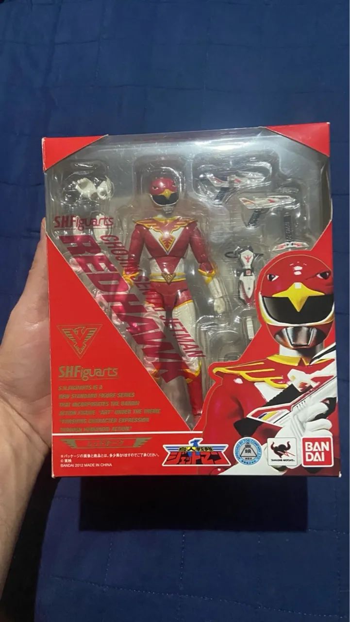 SH FIGUARTS REDHAWK JETMAN - power rangers 