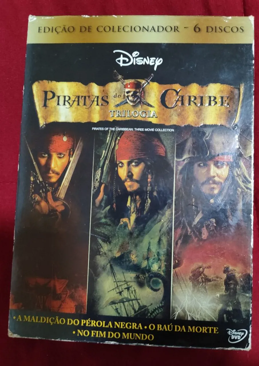 Piratas do Caribe - Trilogia (6 Discos)