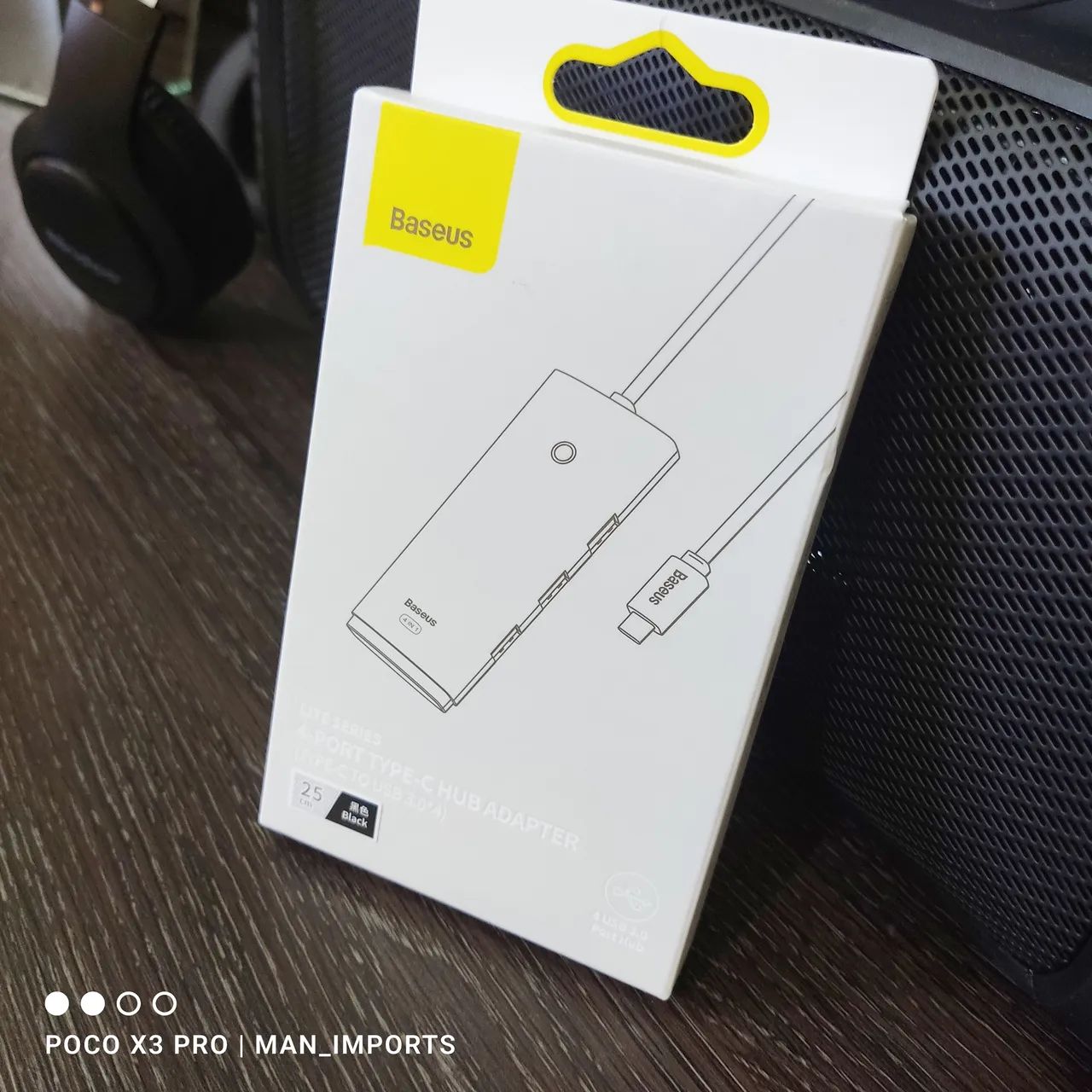 HUB MULTIFUNCIONAL BASEUS USB-C (0,25m) - Foto 4
