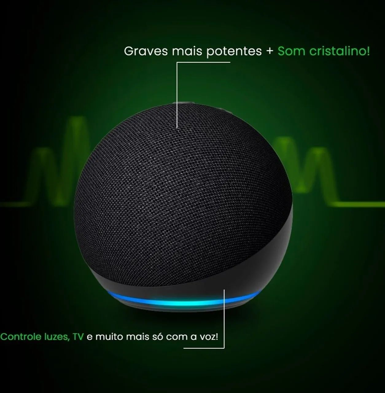 Echo Dot 5 - Casa Inteligente- Alexa Lacrada  - Foto 3