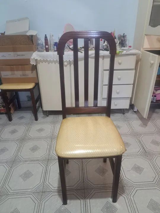 Cadeira de Jantar Madeira Maciça