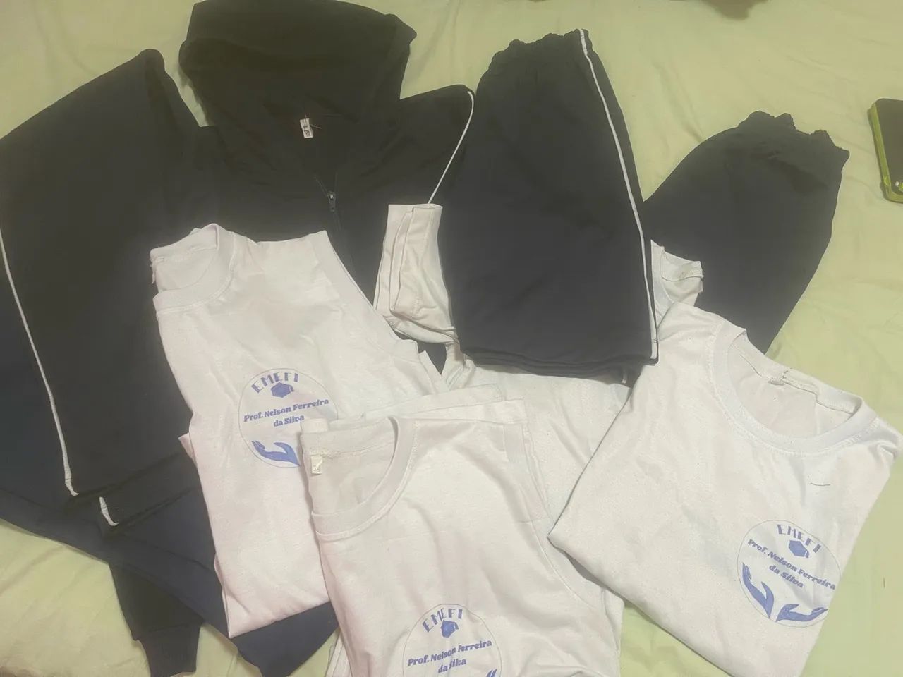 Conjunto uniforme usado 9 peças - Foto 2
