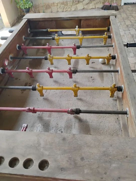 Mesa totó pebolim tamanha oficial - Foto 2