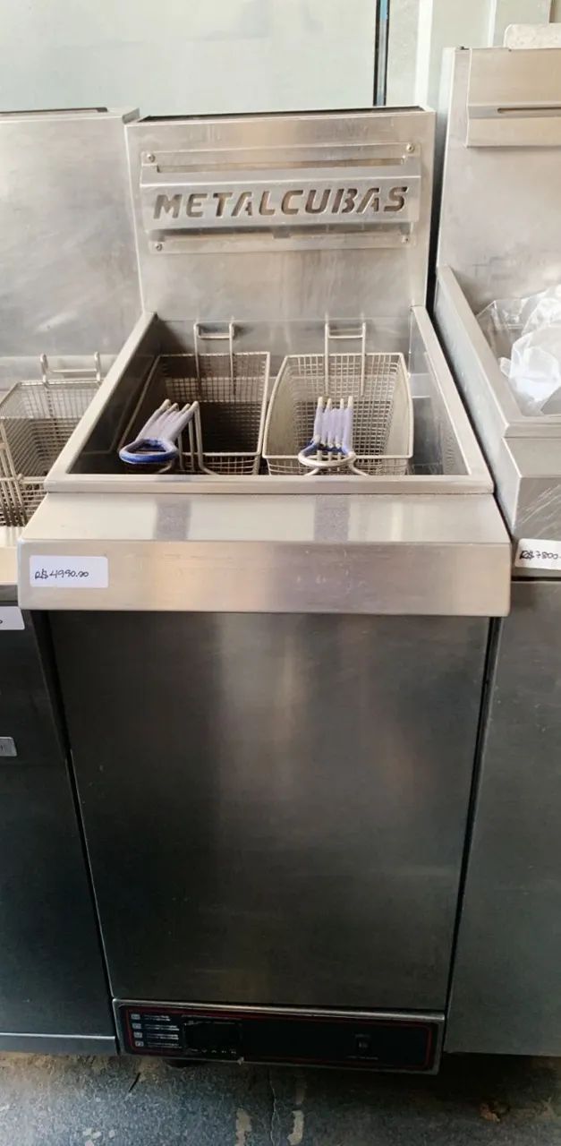 Fritadeira a Gás MetalCubas com 2 Cestos  - Foto 2