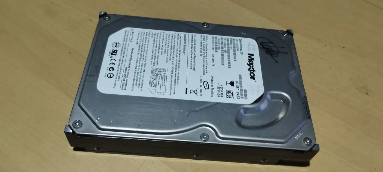 HD Maxtor 80GB PATA