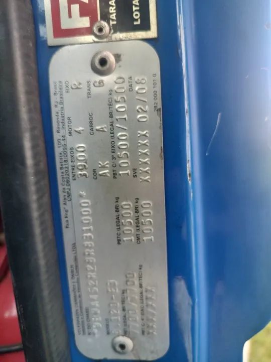 Vw 8120/08 baú com 6.5x2.4 m - Foto 5