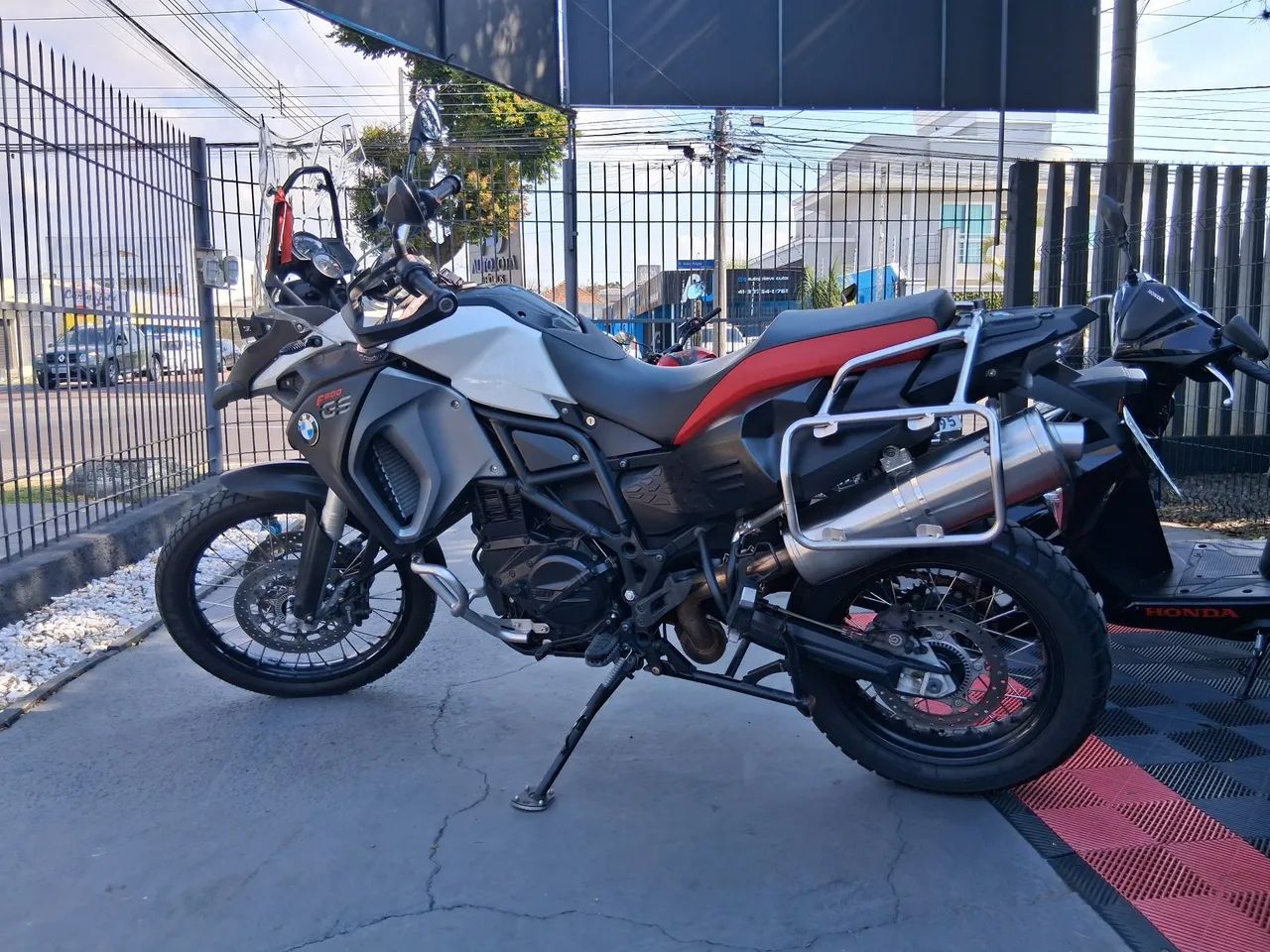 BMW GS 800 2016 impecável troco por motos - Foto 2