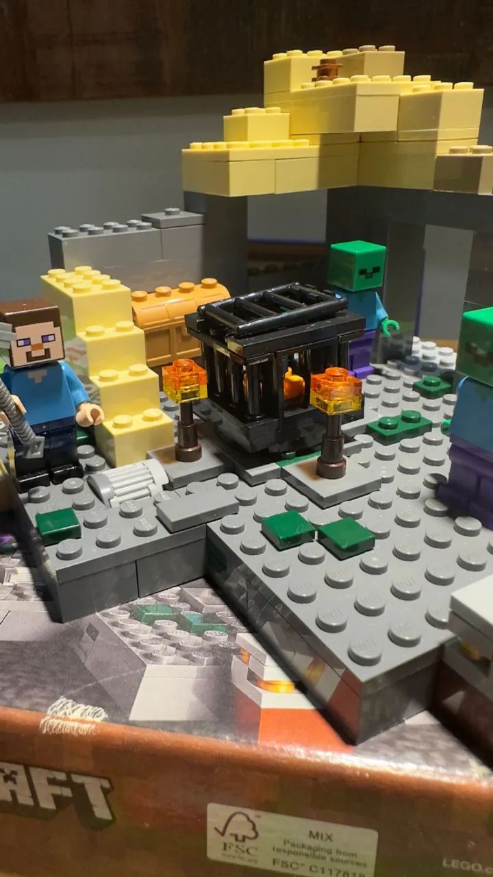 Minecraft A Masmorra - Lego 21119 - Foto 3
