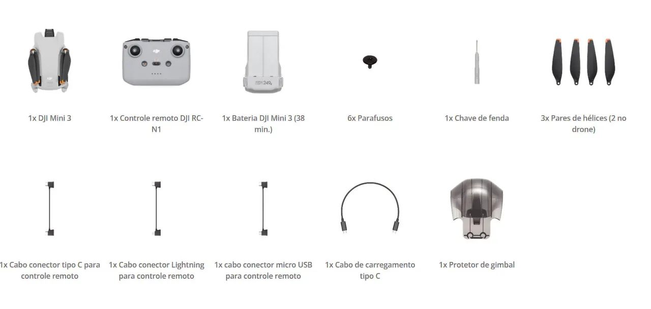 Drone Dji Mini 3 Standard - Caixa lacrada  - Foto 4