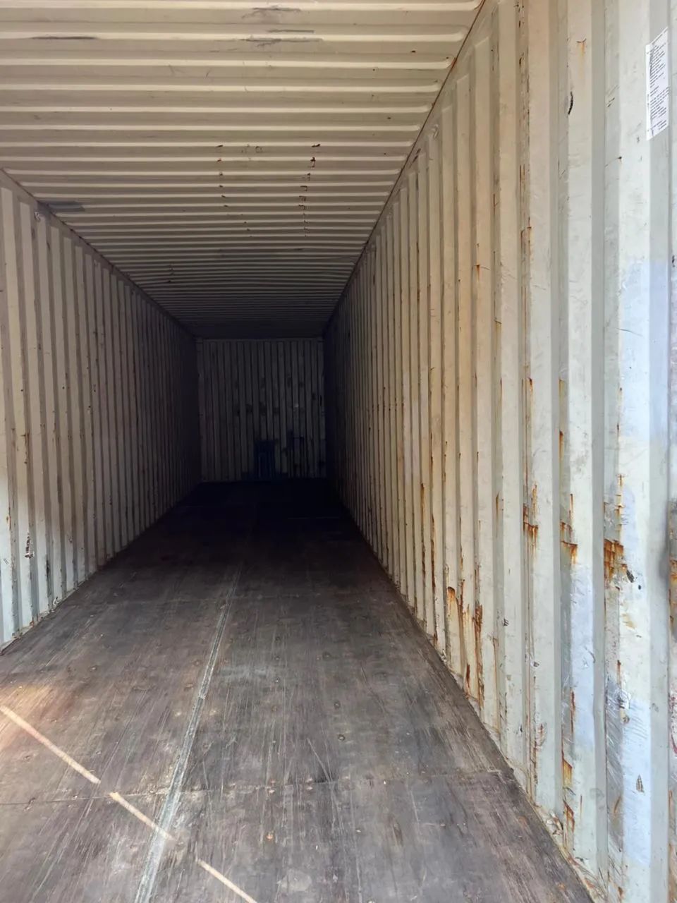 Container de procedência 