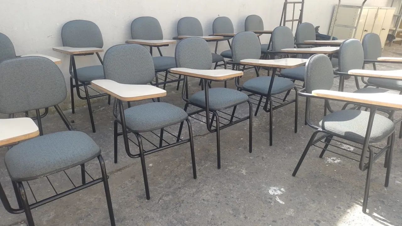 Cadeira Universitária Estofada  - Foto 4