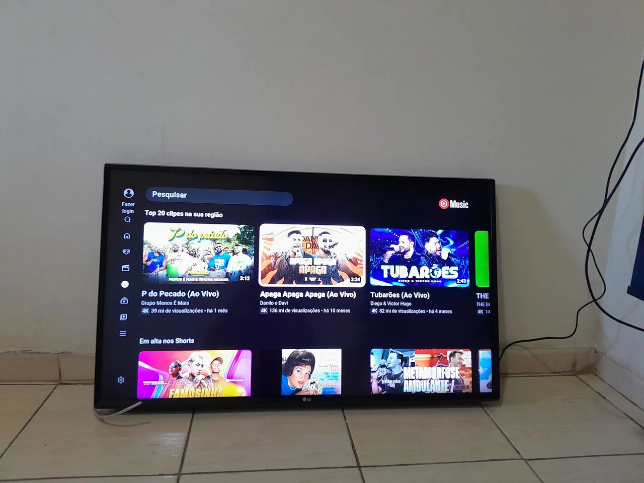 Smart TV LG  43 polegadas wiffi