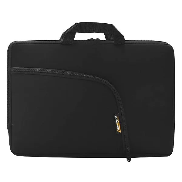 Capa Case Maleta para Notebook até 15.6" com Bolso, Preto - Compacto Capas - Foto 2