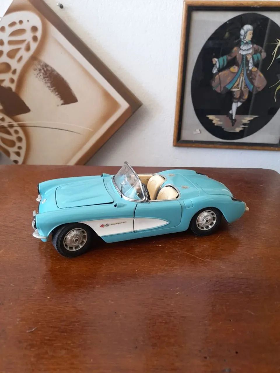 Miniatura Chevrolet Corvette 1957 burago 1:18