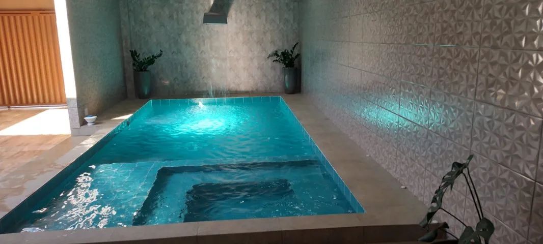 Sobrado mobiliado em Caldas Novas-GO, com piscina aquecida, área gourmet, capacidade 10 p  - Foto 3