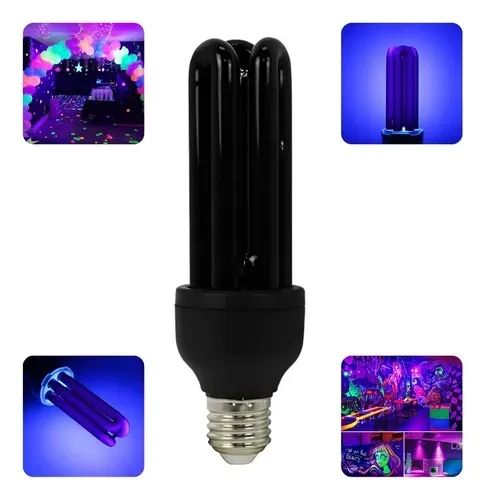 lampada flurescente luz negra lp-002 - Foto 2