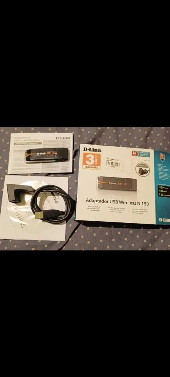 Adaptador USB Wireless D-Link N 150